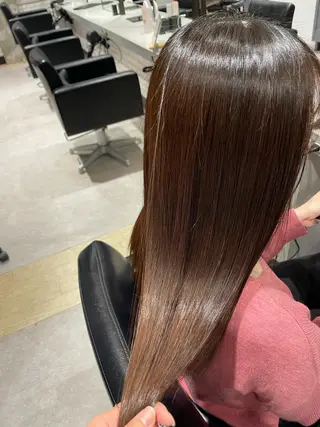 ロング 近藤 麻美のヘアスタイル