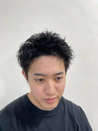 ショート メンズ 姫路アンメリーアン ダンのヘアスタイル