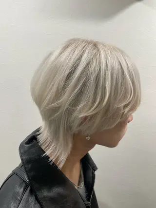 ショート カラー メンズ WITH所属・WITH 新町 店長 masaのヘアスタイル