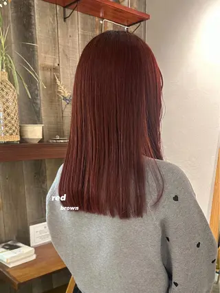 セミロング カラー 暖色カラー/レイヤー 🌙 オノユリカのヘアスタイル