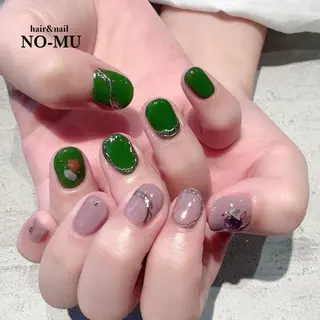 ネイル hair＆nail NO-MU所属・hair＆nail NO-MUのネイルデザイン