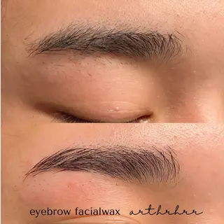 メンズ アイブロウ 眉毛&フェイス WAX専門ハルヒラリの眉毛・アイブロウイメージ