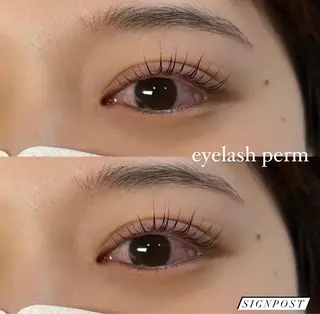 マツエク・マツパ Signpost🌼 アサイのマツエク・マツパデザイン