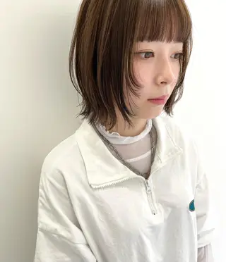 ミディアム 長谷川 未來のヘアスタイル