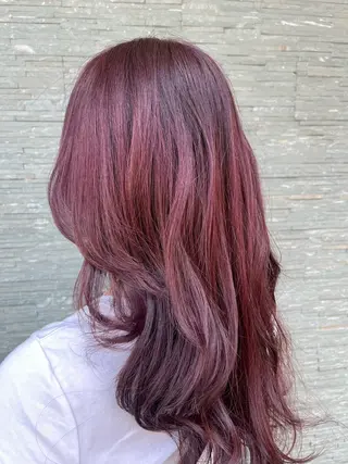 ロング カラー 吉田 隆之介のヘアスタイル