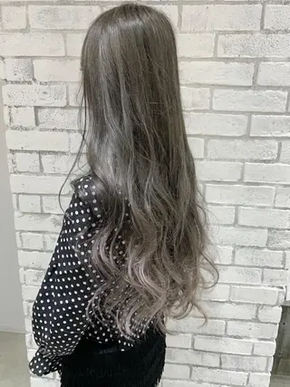 ロング カラー パーマ ヘアアレンジ filo byFeria渋谷所属・縮毛矯正/美髪 髪質改善/石田幸輔のヘアスタイル