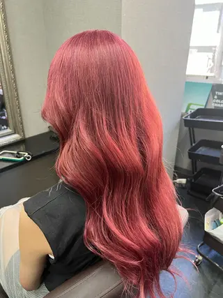 ロング カラー ハイトーンカラー 坂本 翼のヘアスタイル