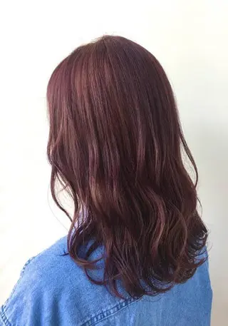 ロング 森山 佳小里/カラー /似合わせカットのヘアスタイル