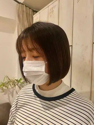 ショート カラー BELLA阿部野 TOMOMIのヘアスタイル