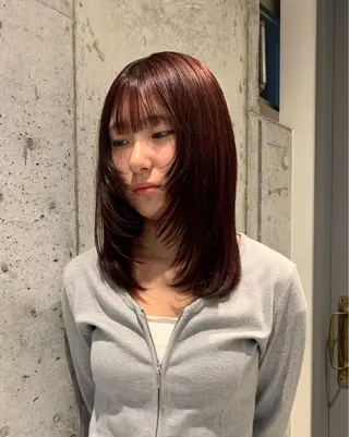 ミディアム レイヤー/メンズ /髪質改善 廣島公平のヘアスタイル