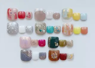 ネイル 冨田 茉優のネイルデザイン