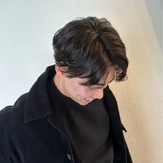 パーマ メンズ SALOWIN名古屋suite店所属・メンズカット/名駅 個室/千田のヘアスタイル