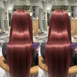 ロング MASHU韓国ヘア/ レイヤー/透明感カラのヘアスタイル