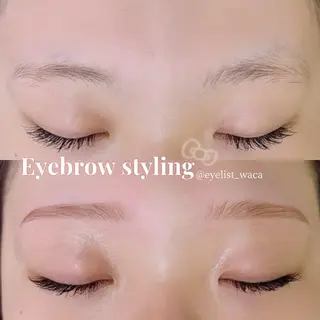 アイブロウ WHITE EYE 甲府上石田店所属・WHITEEYE WAKANAのマツエク・マツパデザイン