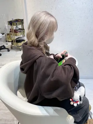 セミロング カラー mai / linoah˚✧のヘアスタイル