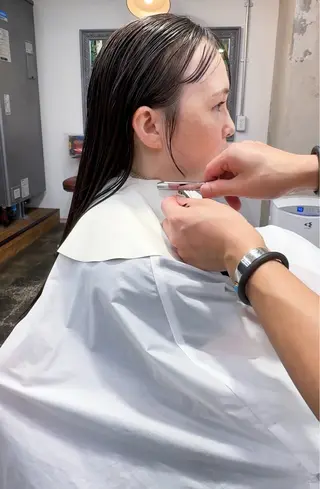 セミロング カラー Chic シックのヘアスタイル