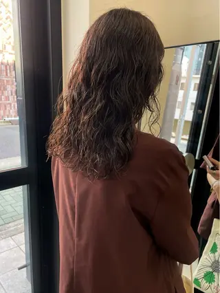 セミロング ボブカットモデル/パ ーマ/harunaのヘアスタイル