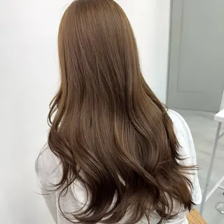 ロング カラー ヘアアレンジ ブリーチなしカラー /新百合ヶ丘/安形翔のヘアスタイル