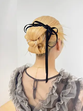 ヘアアレンジ 似合わせ♡レイヤー/ 暖色艶カラー/moeのヘアスタイル