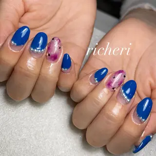 ミディアム ネイル richeri beautyのネイルデザイン