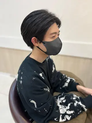ショート メンズ トータルビューティー K:R鶴川のヘアスタイル