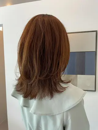 ミディアム qulim所属・qulim【クリム】 /ハイトーン/海音のヘアスタイル