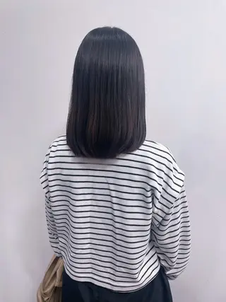 ミディアム ルプラボウ/ 聖花/透明感カラーのヘアスタイル