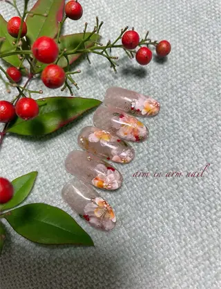 ネイル arm in arm ︎✿Yamamotoのマツエク・マツパデザイン