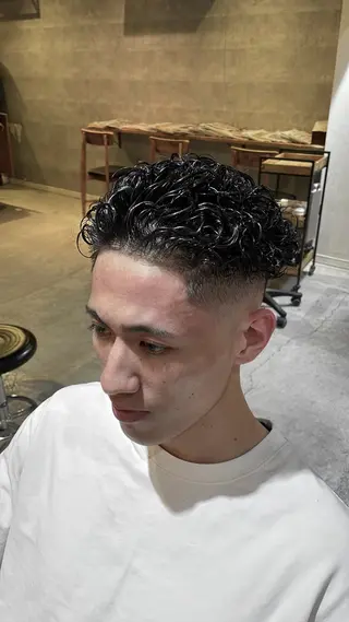 メンズ メンズ特化/フェード 樋口裕馬のヘアスタイル