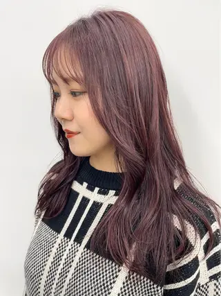 セミロング sica所属・スタイル撮影 モデル募集momoのヘアスタイル