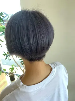 カラー 柴田 結衣のヘアスタイル
