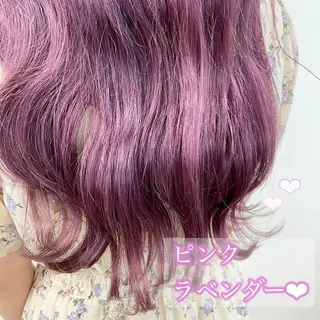 ロング カラー 暖色🩷透明感カラー ♡Maika♡のヘアスタイル