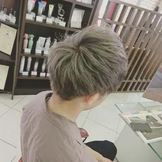 ショート カラー メンズ 🐺デザインウルフ / 一ノ瀬 凌🐺のヘアスタイル