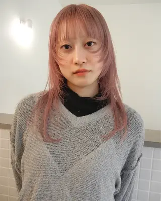 ロング カラー デザイン/レイヤー Kaito🐩/栄のヘアスタイル