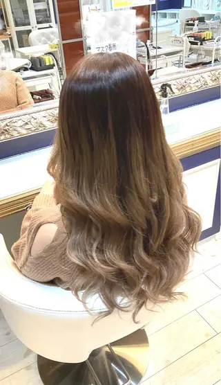 ロング カラー 【enil代表】 杉林和哉のヘアスタイル