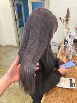 カラー Defi【ディフィー】所属・defi/ rinaのヘアスタイル