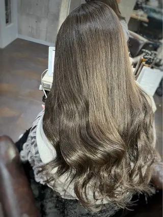 ロング カラー men'sカット.パ ーマHIKARI🐥のヘアスタイル