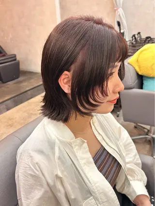 ショート カラー yuu 練習モデル募集のヘアスタイル