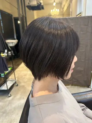 ショート ヤマダ タケトのヘアスタイル