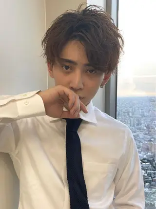 パーマ to waのヘアスタイル