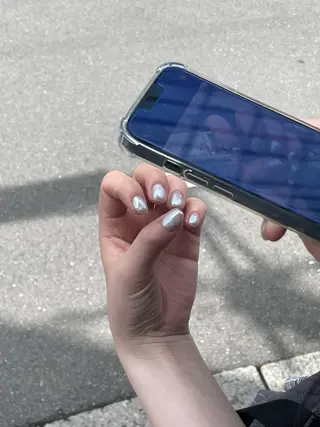 ミディアム mark 🤍Yuki🤍のネイルデザイン