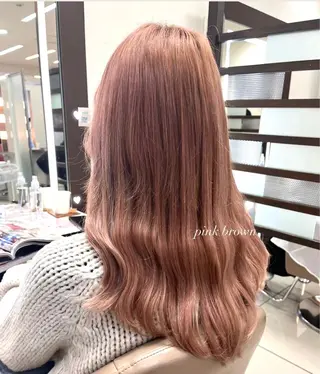 ロング カラー ハイトーン👱‍♀️ エクステ/彩花のヘアスタイル