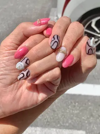 ネイル うるま市サロン Yuko Izawaのネイルデザイン