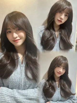 ロング カラー レイヤー/艶髪/ 髪質改善/YUYAのヘアスタイル