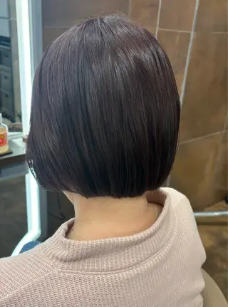 ショート カラー shalu 平塚店所属・古川 みえこのヘアスタイル