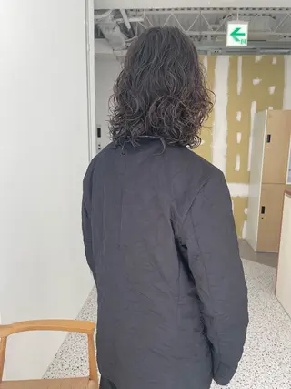 パーマ メンズ メンズカット パーマ[佐橋]のヘアスタイル