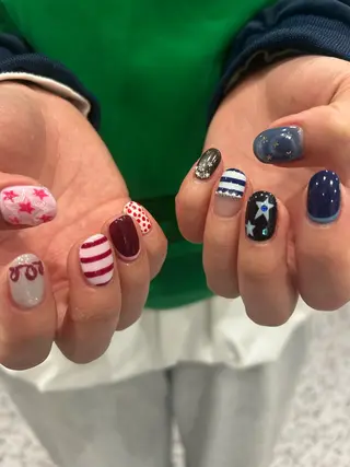 ネイル 小松 千冬snazzyのネイルデザイン