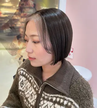 ショート ボブ/透明感カラー /nicoのヘアスタイル