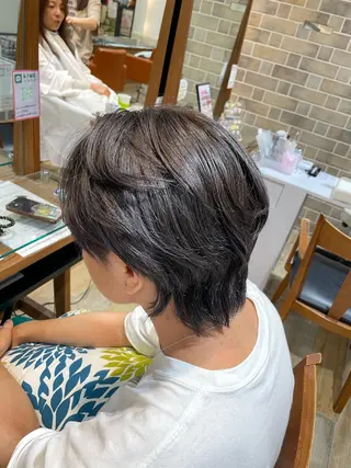 カラー 菊地 美悠のヘアスタイル