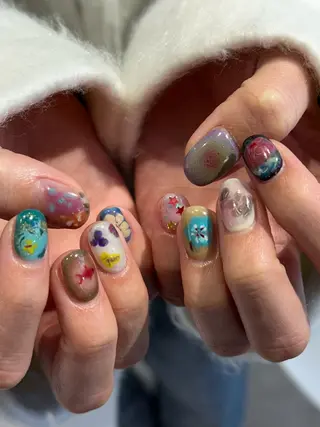 ネイル ハイトーン特化 pepe🎀のヘアスタイル